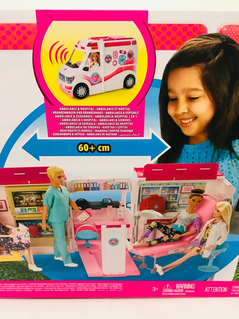 Barbie y deals ken ambulancia