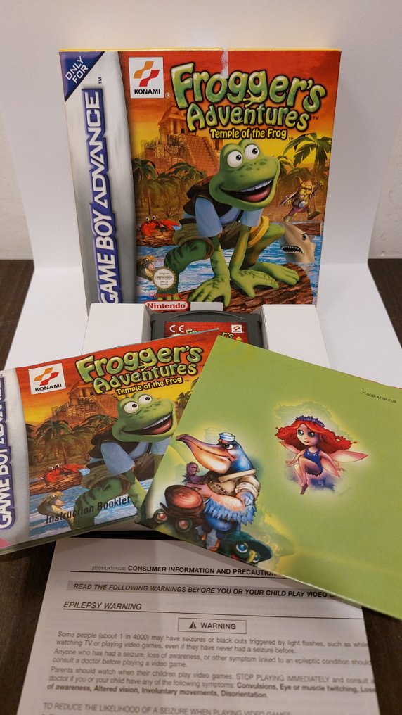 Nintendo Game Boy Advance Frogger's Adventures + Tom and Jerry Infurnal Escape (CIB) Video