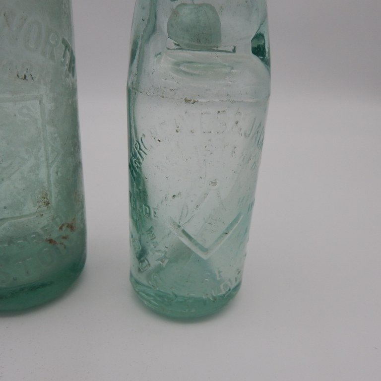 Bottle (2) - Glass - Catawiki