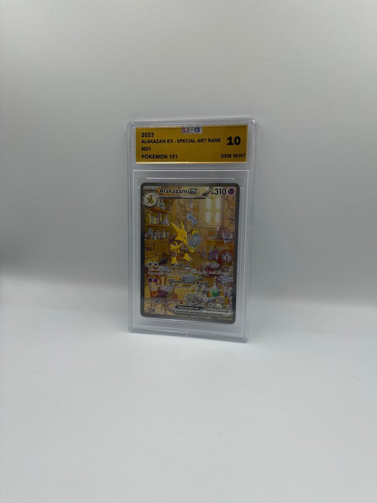 POKEMON 151 - Pokémon - Graded Card Alakazam EX Full Art - 188/165 - UCG 10  - FROM THE NEWEST SET - 2023 - Catawiki