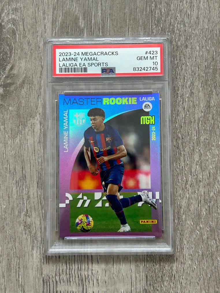 Panini Graded card - Lamine Yamal Rookie RC #423 - Megacracks 2023/24