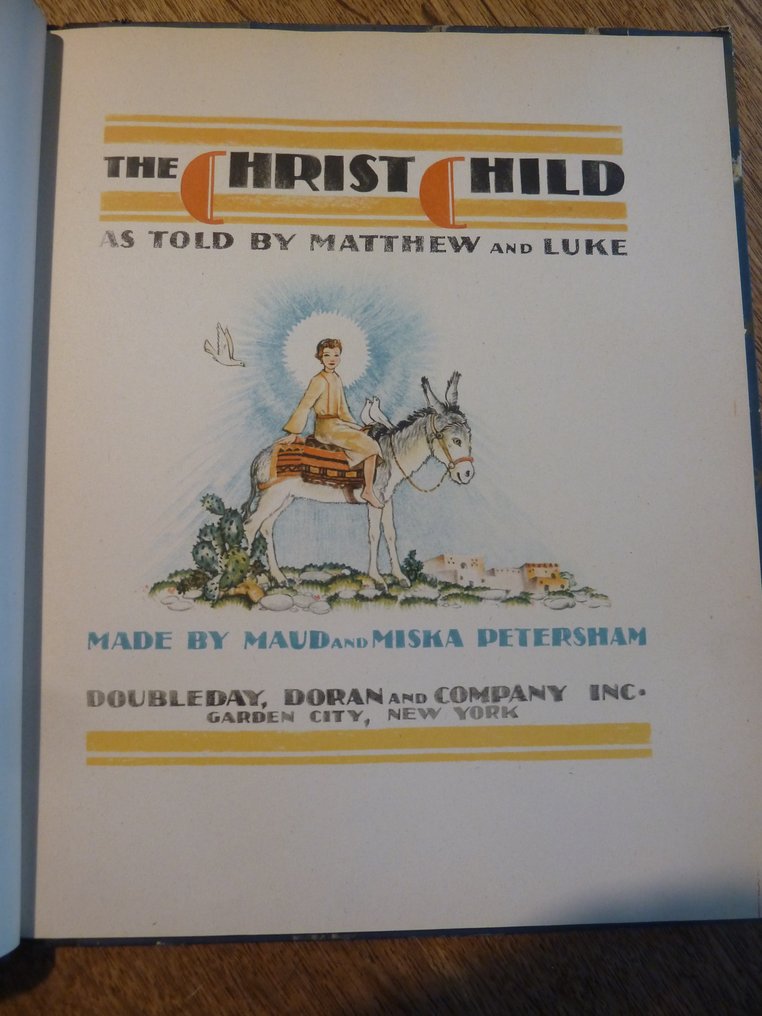 Maud and Miska Petersham The Christ Child 1931 Catawiki
