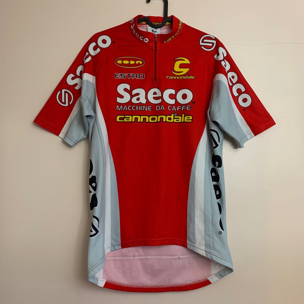 Saeco - Cycling - Mario Cipollini - 1999 - Cycling jersey - Catawiki