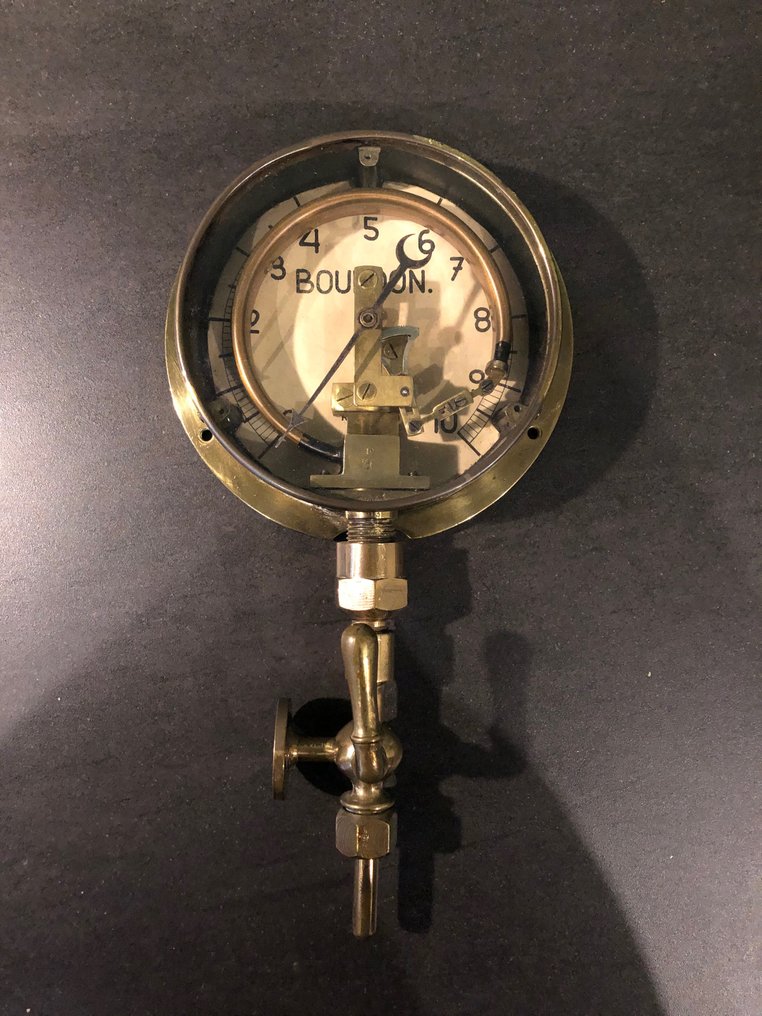 Eugène Bourdon manometer pressure gauge Standaardmaat (1) Catawiki