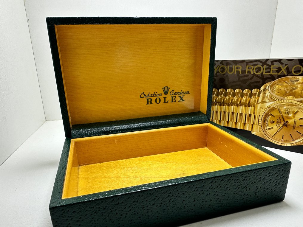 SWİSS MADE ROLEX BOX Box (1) Rolex box no rezerve price Montres 68.