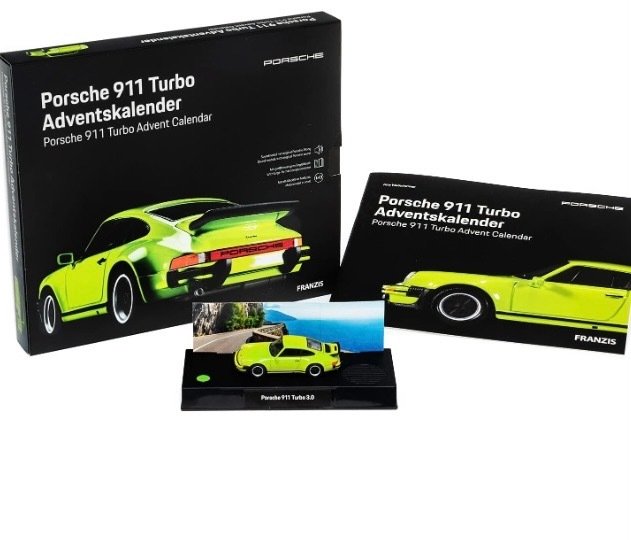 911 Turbo Adventskalender Porsche 2 puzzles   1 magazine 2023