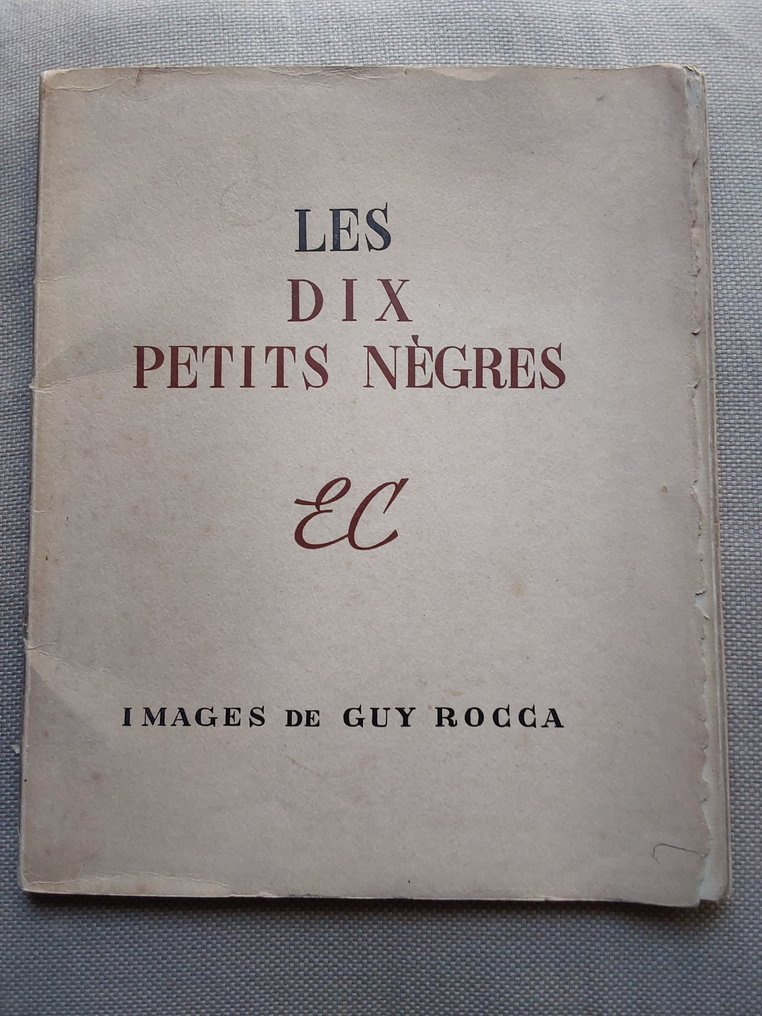 Nursery Rhyme / Guy Rocca Les Dix petits nègres 1945 Catawiki
