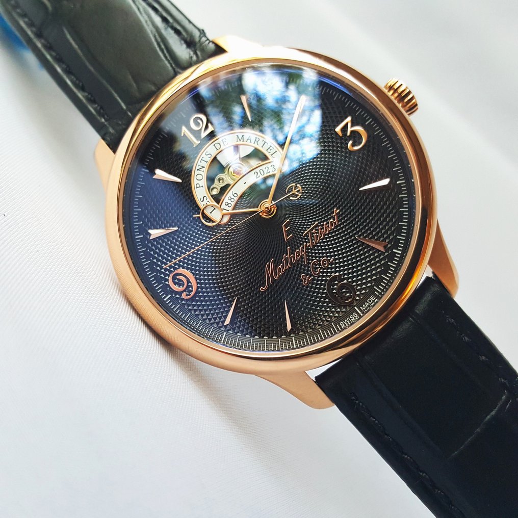 Mathey tissot skeleton automatic sale