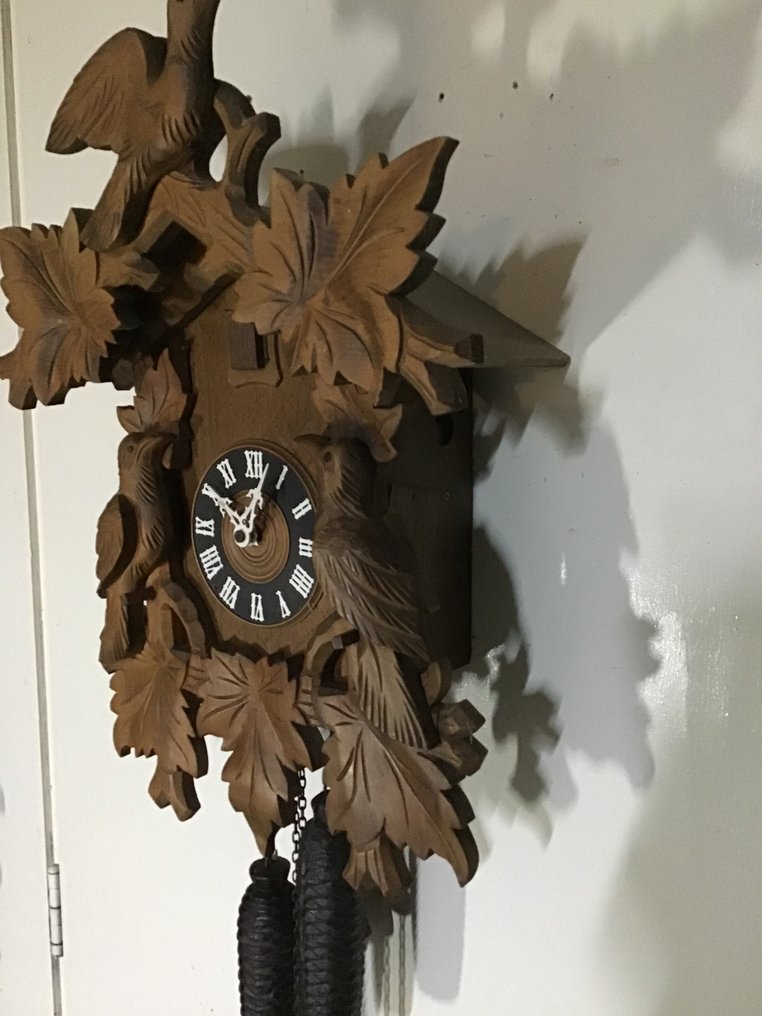 Reloj de pared - Reloj de cuco - Madera - 1950-1960 - Catawiki
