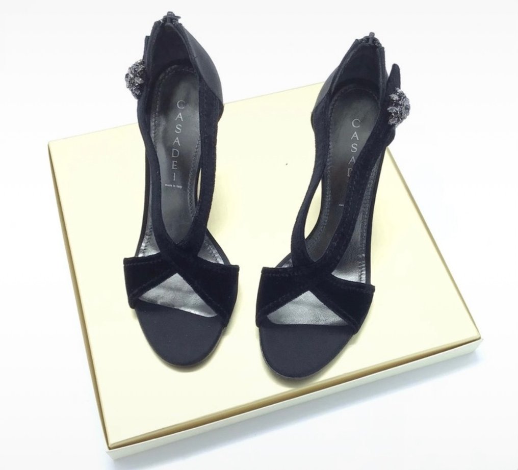 Casadei - Open-toe heeled shoes - Size: Shoes / EU 39 - Catawiki