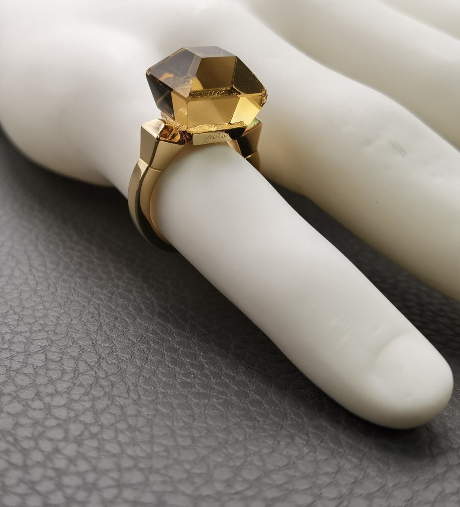 Gucci 18 carati Oro giallo Anello Bracciale Quarzo Catawiki