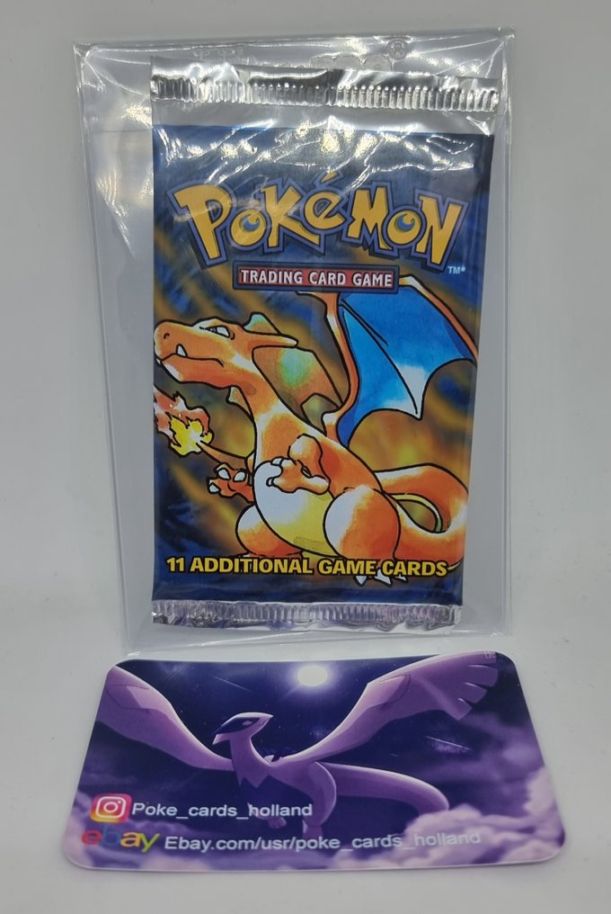 Wizards of The Coast 1 Booster pack Pokemon Base Set Booster Pack