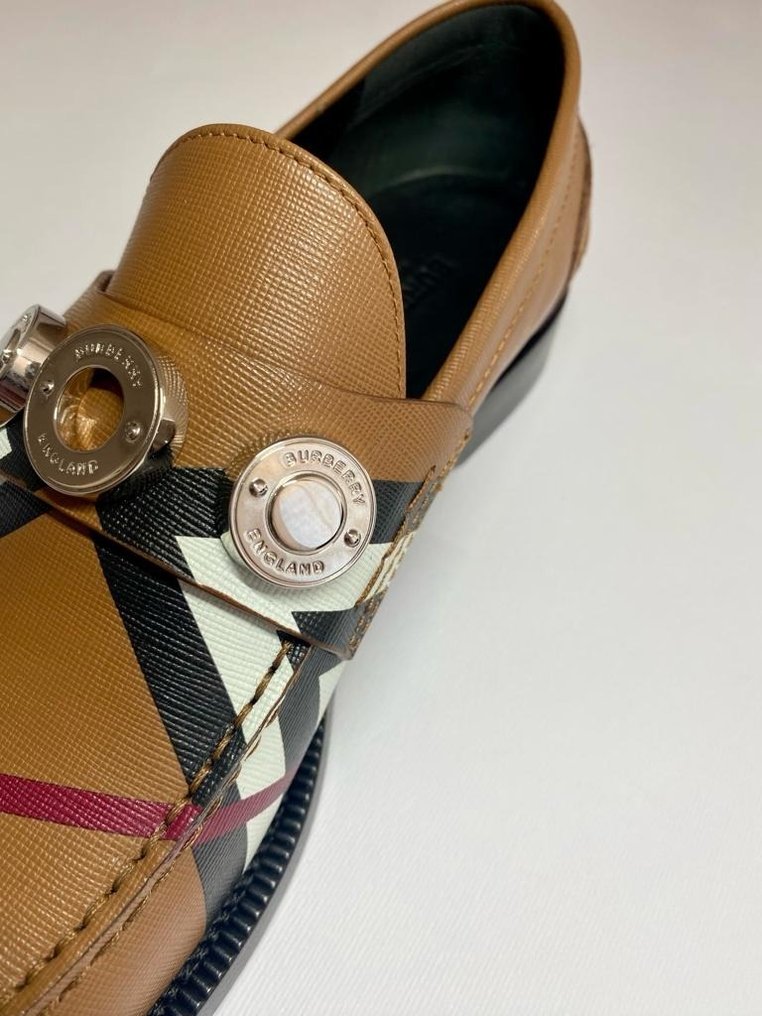 The 1983 check hot sale link loafer