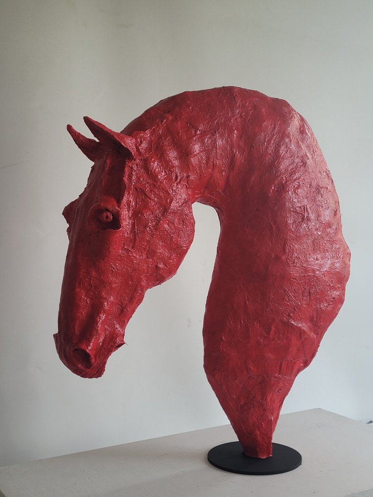 Raghad - Une tête de cheval - Catawiki