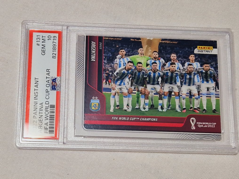 PSA10 PANINI INSTANT WC ARGENTINA PSA10 リオネルメッシ Lionel