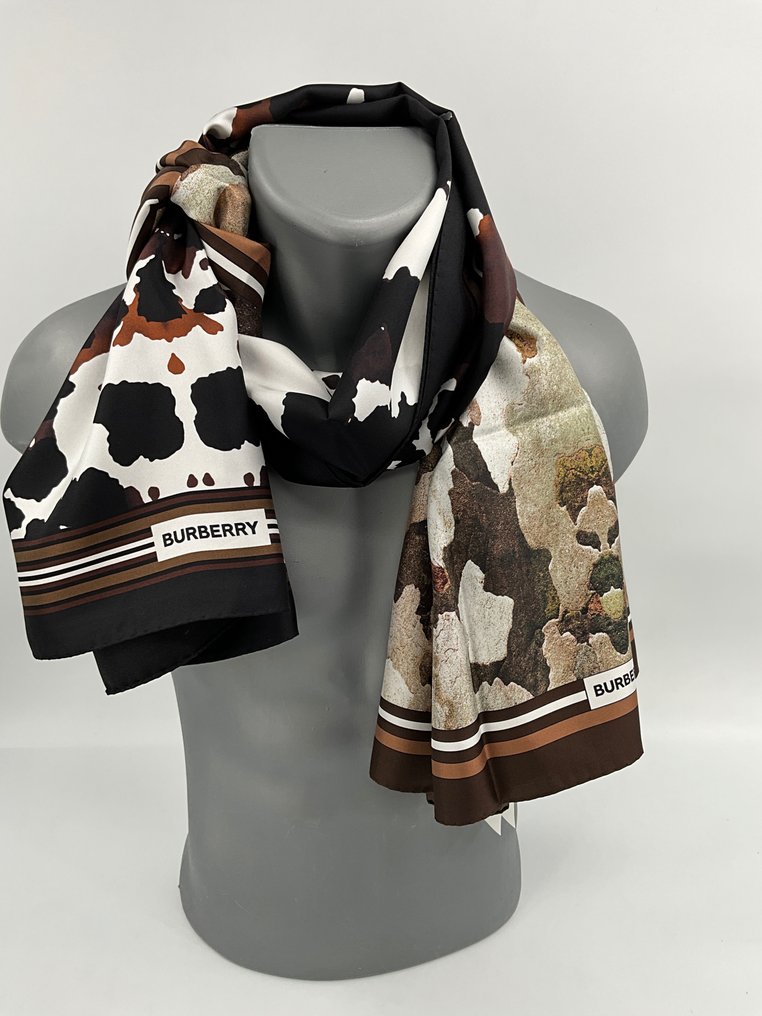 Burberry 180 90 cm Camouflage Scarf Catawiki