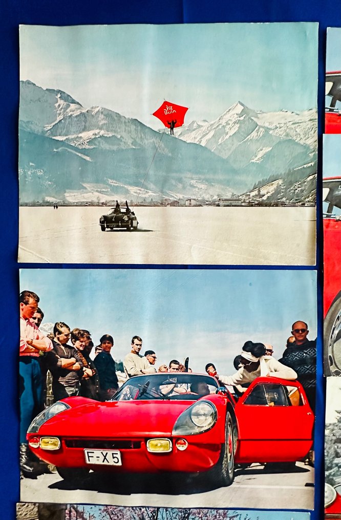 Calendar sheets Porsche Porsche Christophorus year calender sheets