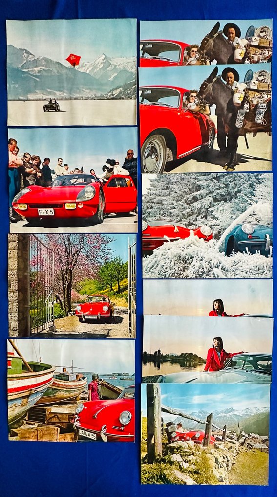 Calendar sheets Porsche Porsche Christophorus year calender sheets