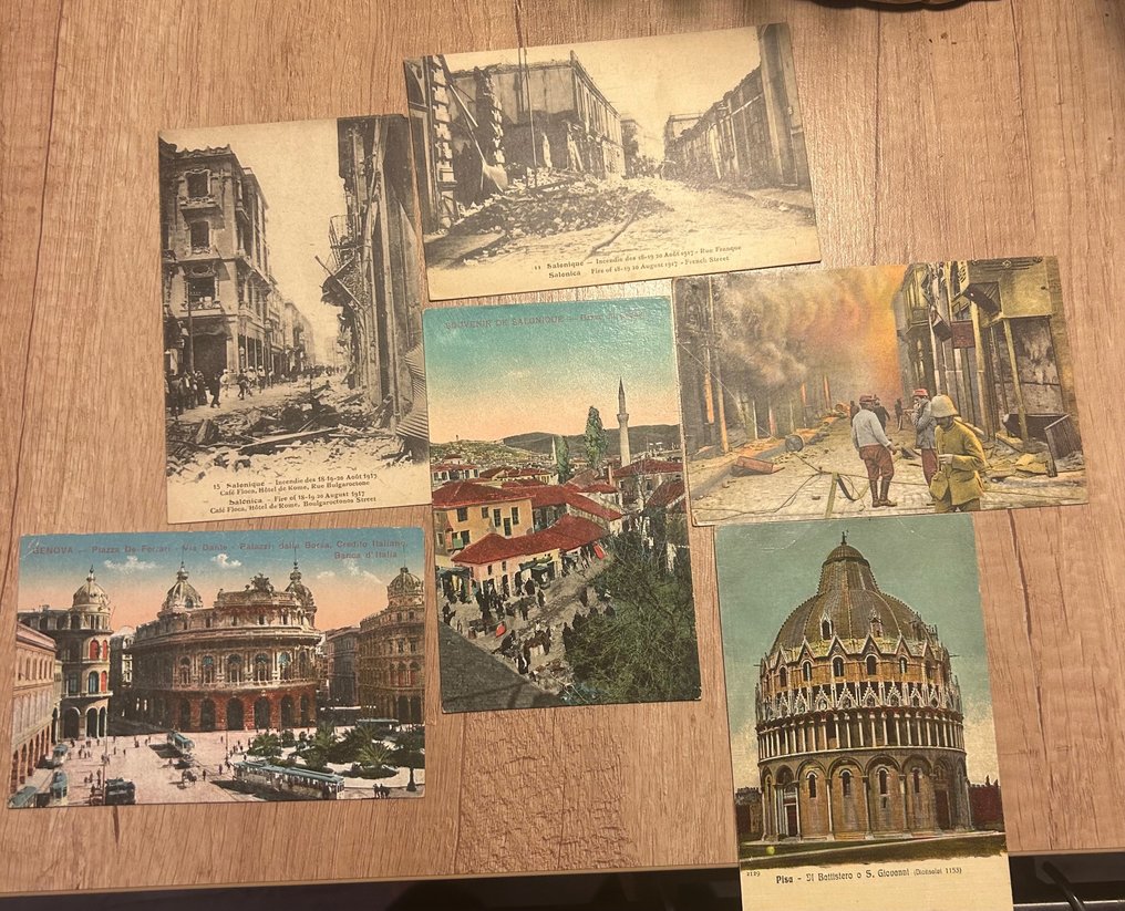 Grèce Cartes postales (Ensemble de 37) 19121920 Catawiki