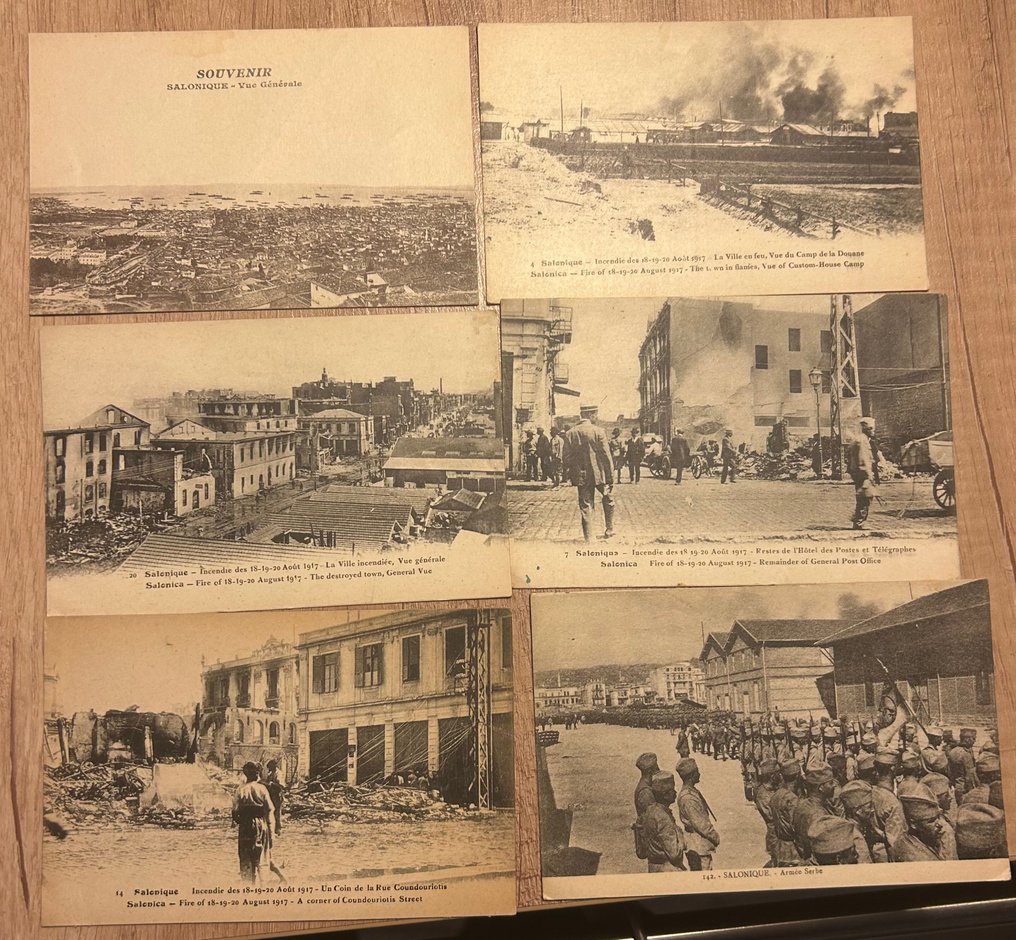 Grèce Cartes postales (Ensemble de 37) 19121920 Catawiki