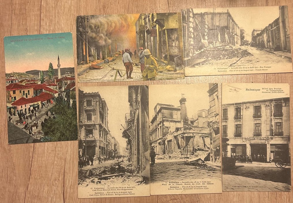 Grèce Cartes postales (Ensemble de 37) 19121920 Catawiki