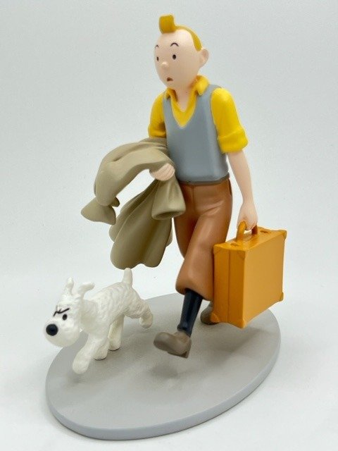 Statuetta Tintin Statuette Moulinsart 45992 Tintin Et Milou En