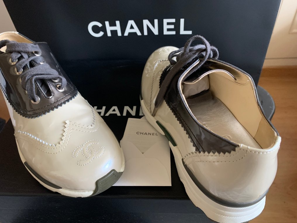 Chanel - Lace-up shoes - Size: Shoes / EU 37.5 - Catawiki