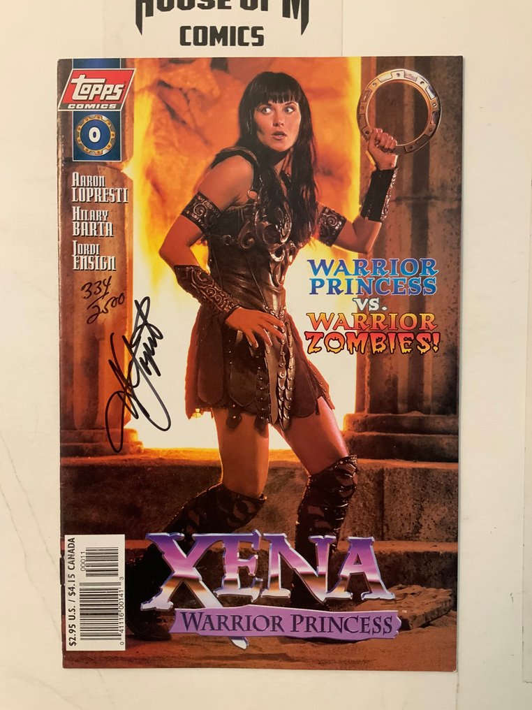 Xena Warrior Princess (1997 Series) # 0 Dynamic Forces Variant SIGNED