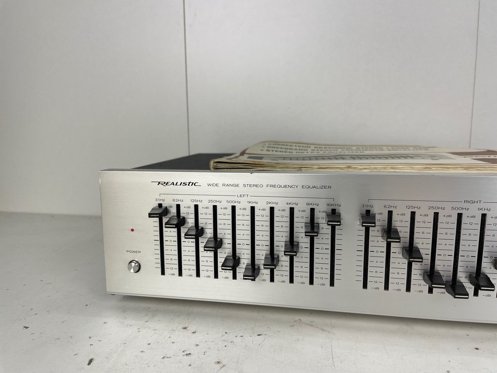 Realistic 312000 Equalizer Catawiki