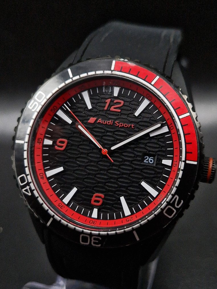 Montre audi sport noir top