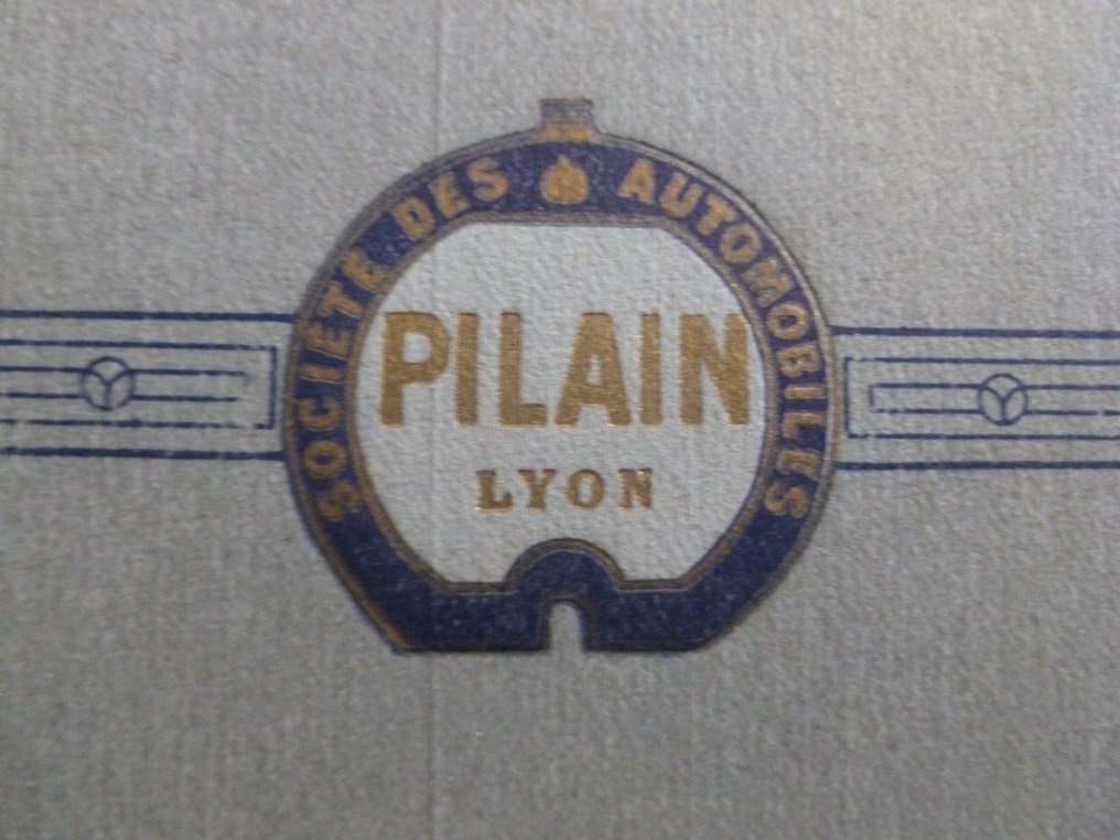 Brochure Pilain Société des Automobiles Pilain 1910 28 page