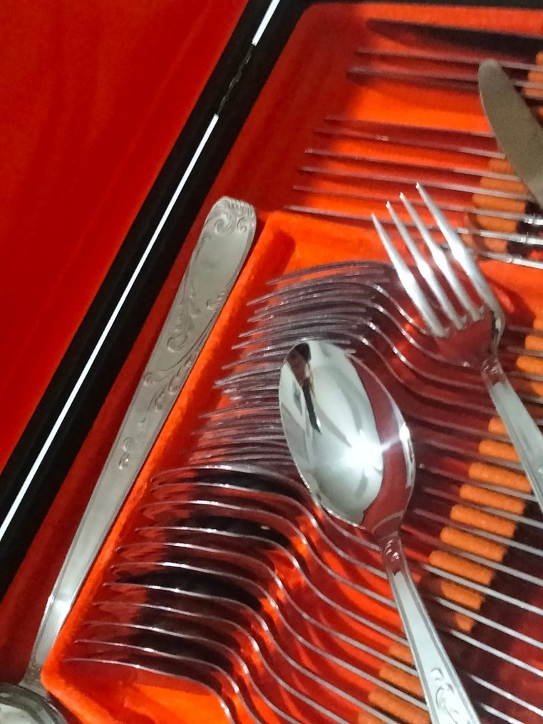 Guy Degrenne Guy Degrenne - Cutlery set for 12 (48) - Steel (stainless ...
