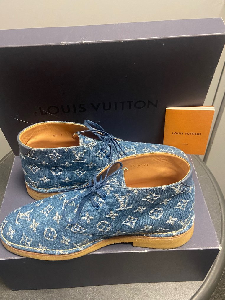 Louis Vuitton Brown Monogram Canvas And Leather Slalom Low Top Sneakers  Size 42.5 Louis Vuitton