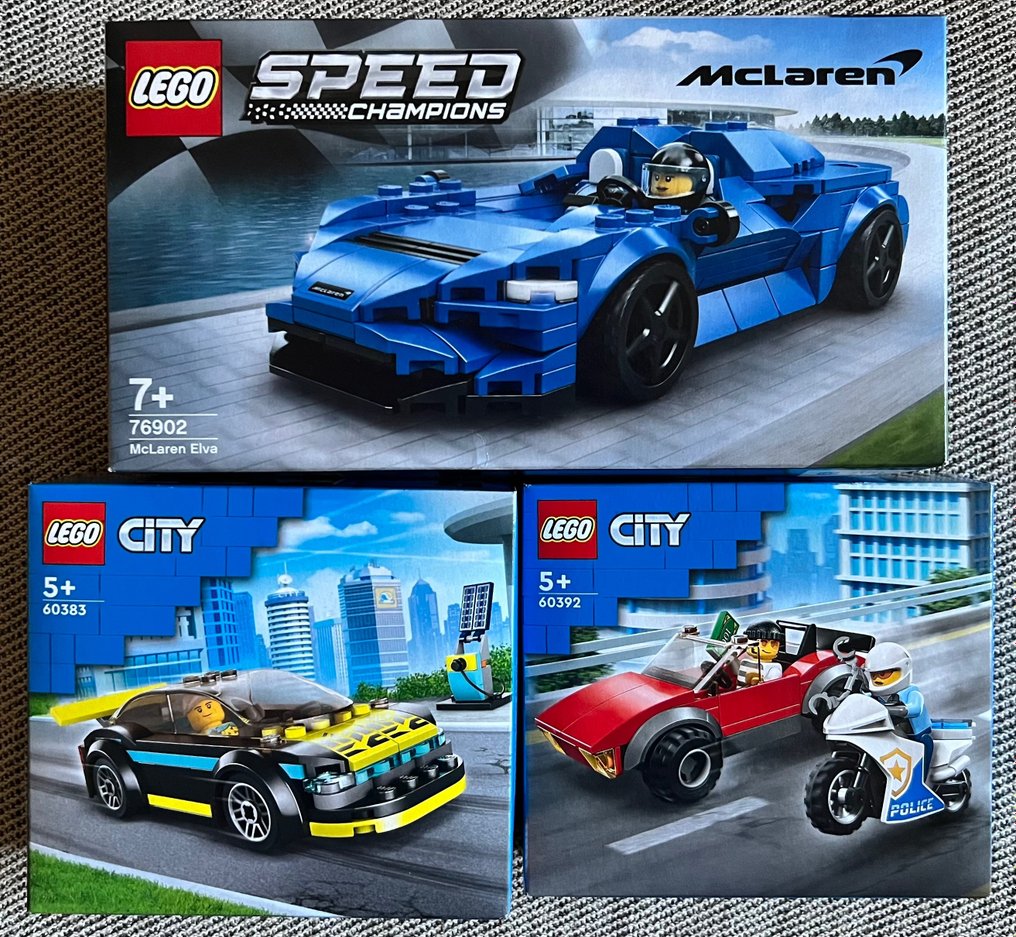 LEGO 60383 La voiture de sport électrique