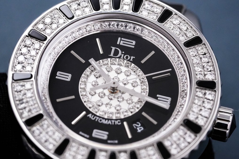 Dior diamond cheap watch price