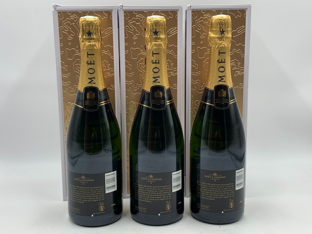 Moêt & Chandon Impérial - Champagne Brut - 3 Bottles (0.75L) - Catawiki