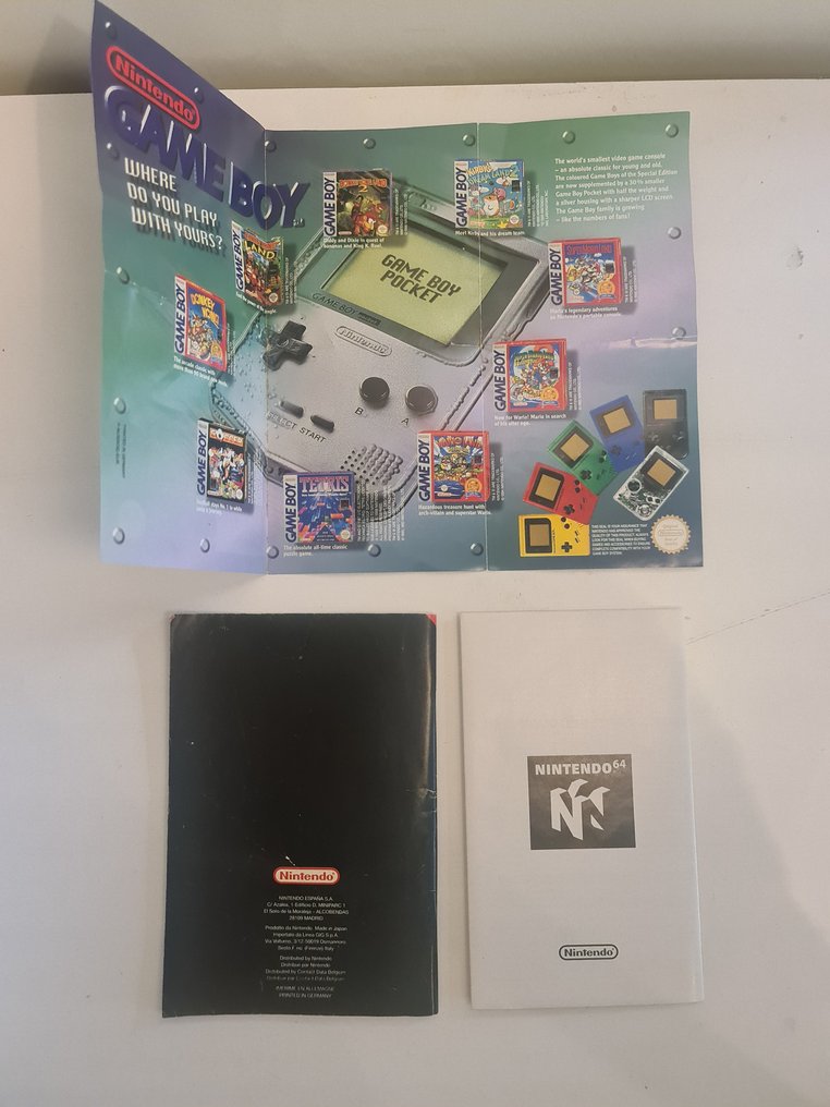 Nintendo 64 (N64) MARIO PAK Funtastic ICE Blue Edition Hard Box