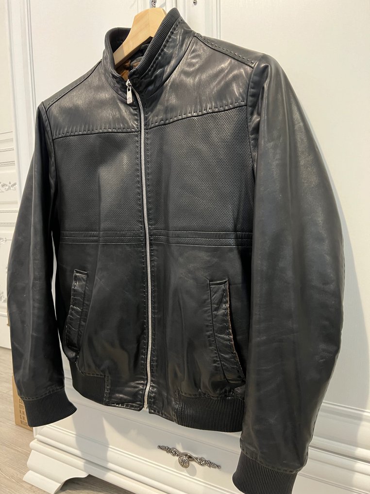Corneliani - Leather jacket - Catawiki