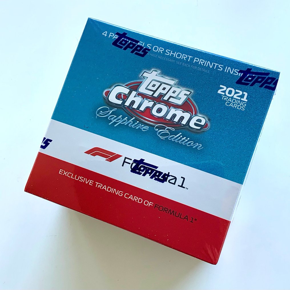 2021 Topps Chrome Sapphire F1 1 Box Catawiki