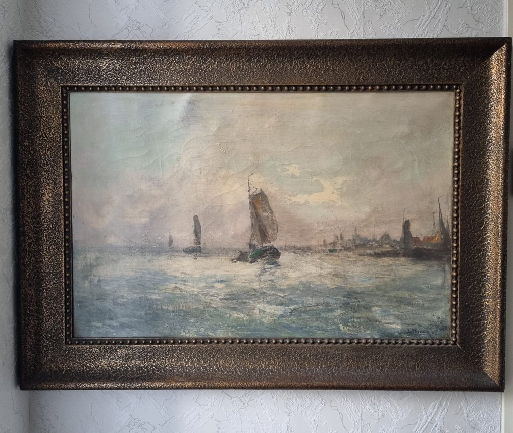 Cornelis de Bruin (18701940) Voor Stavoren Catawiki