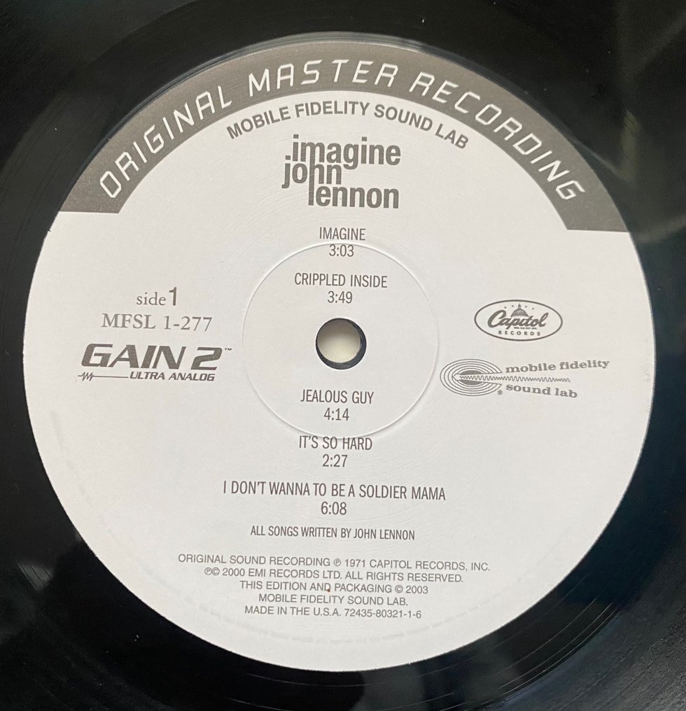 Beatles & Related, John Lennon John Lennon Imagine (Original Master Recording) Vinyl