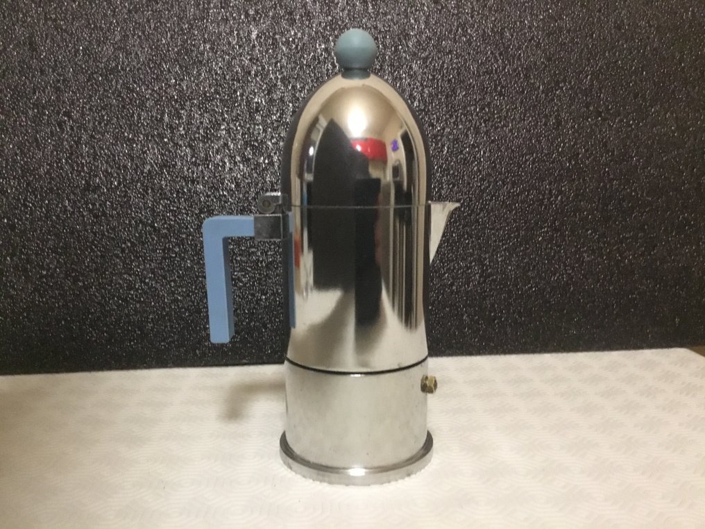 Alessi Aldo Rossi Cafetière La Cupola Aluminium, Résine