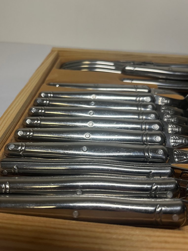 Laguiole Cutlery set (24) laguiole Steel (stainless) Catawiki