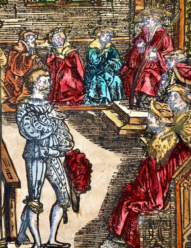 Hans Schauffelein In Dutch Court of the King of Antioch Greece