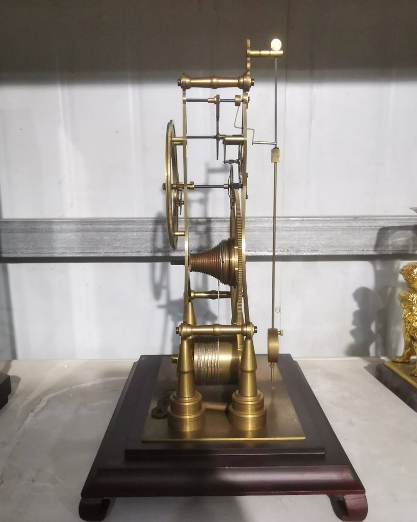 Table/desk clock Skeleton clock Brass 2020+ Catawiki