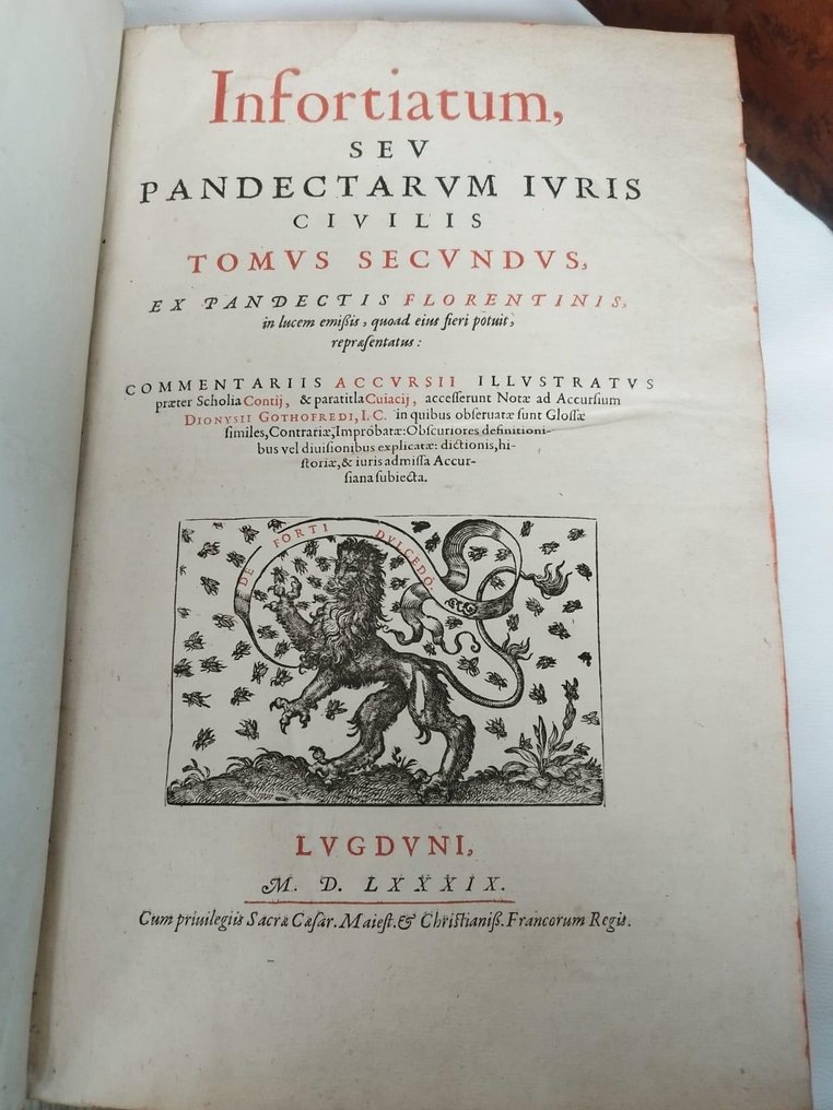 Justinien & Denys Godefroy Corpus Iuris Civilis in IV Partes