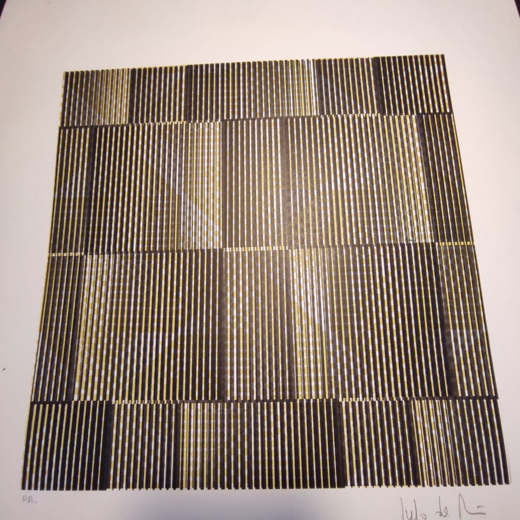 Julio De Dios (XX) Optical art Catawiki