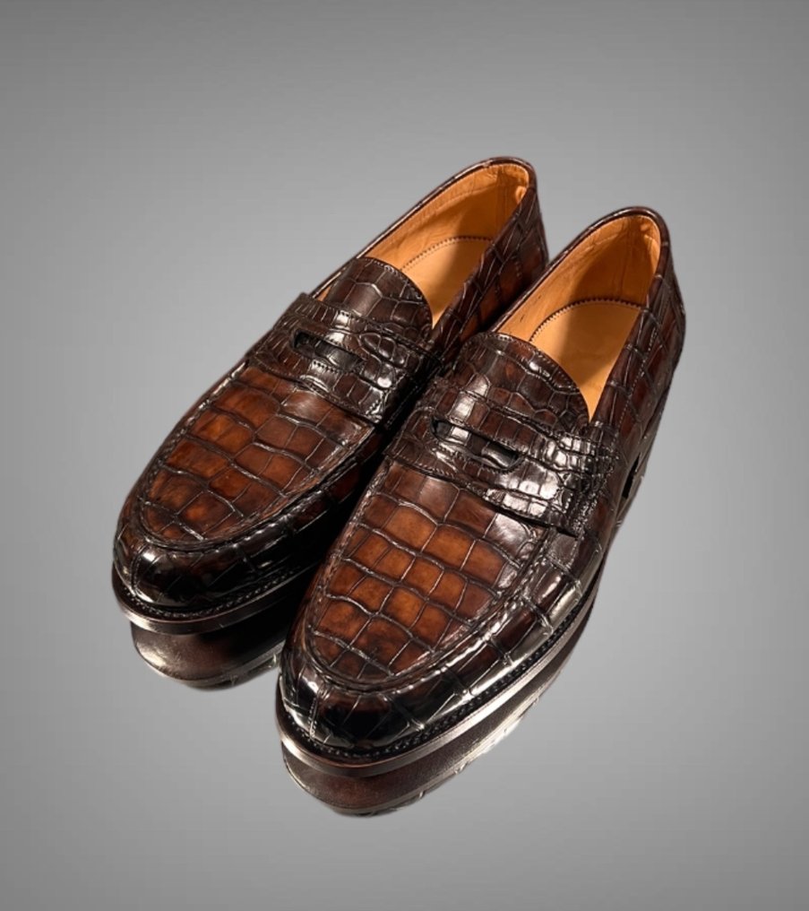 Santoni Loafers Size Shoes EU 42.5 UK 8 5 Catawiki