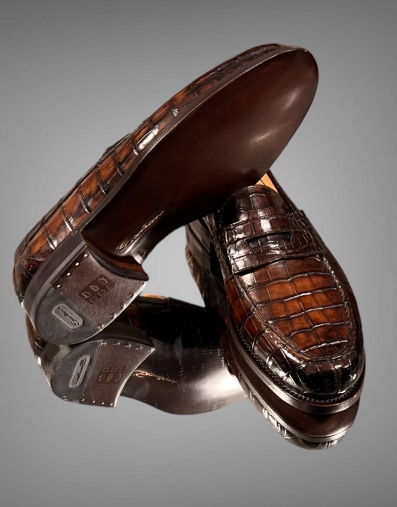 Santoni Scarpe senza lacci Misura Shoes EU 42.5 UK 8 5