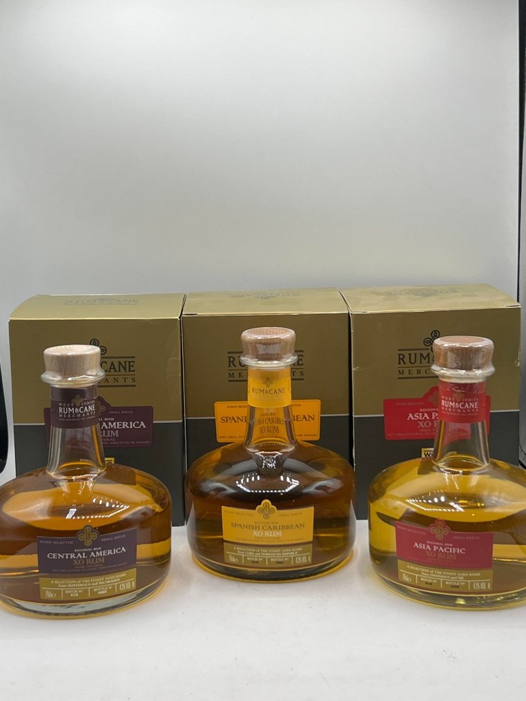Rum & Cane Merchants Central America XO, Asia Pacific XO, Spanish